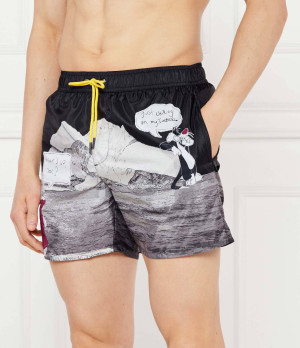 Iceberg Szorty kąpielowe ICEBERG X LOONEY TUNES | Regular Fit