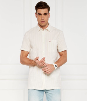 Tommy Jeans Koszula STRIPE SEERSUCKER | Regular Fit