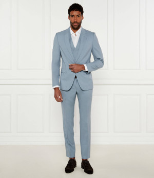 HUGO Wełniany garnitur Arti/Hesten242V1X | Extra slim fit