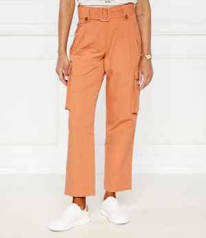 TWINSET Spodnie cargo | Loose fit