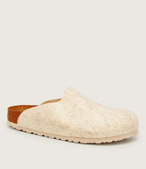 Birkenstock Mule Amsterdam | z dodatkiem skóry | narrow fit