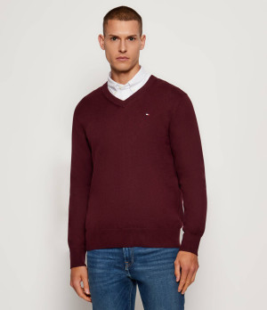 Tommy Hilfiger Sweter | Regular Fit | z dodatkiem kaszmiru