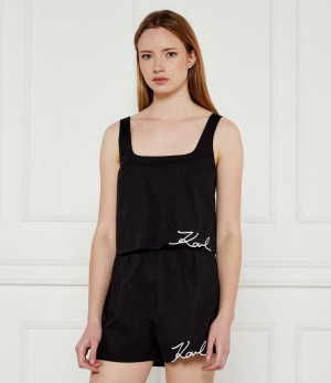 Karl Lagerfeld Top | Cropped Fit