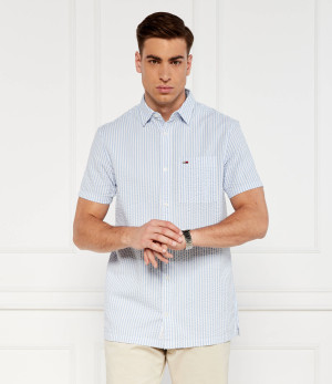 Tommy Jeans Koszula STRIPE SEERSUCKER | Regular Fit