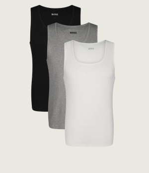 BOSS BLACK Tank top 3-pack RibClassic | Regular Fit