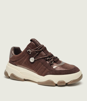 Pinko Skórzane sneakersy Athena 01