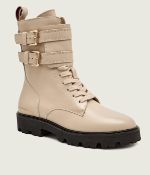 Tommy Hilfiger Skórzane botki