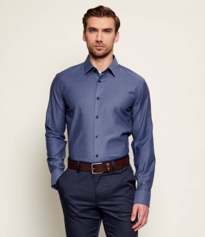 BOSS BLACK Koszula H-HANK-s-kent-C1-232 | Slim Fit | easy iron