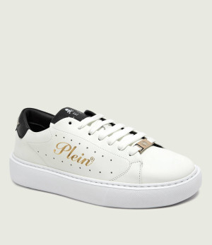 Philipp Plein Skórzane sneakersy Signature