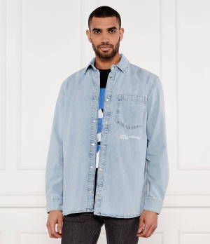Karl Lagerfeld Jeans Jeansowa koszula | Regular Fit