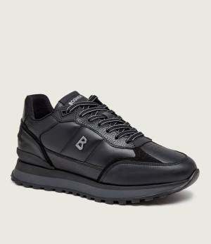 Bogner Skórzane sneakersy Newport 15 A | zamsz
