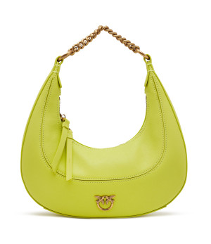 Pinko Skórzane hobo brioche mini morb