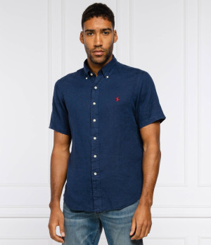 POLO RALPH LAUREN Lniana koszula | Custom fit