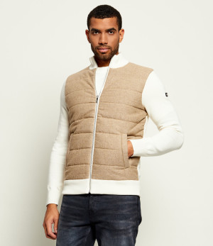 Karl Lagerfeld Kurtka | Slim Fit | z dodatkiem wełny