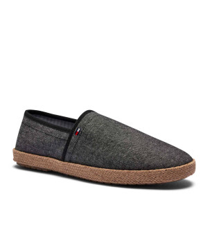 Tommy Hilfiger Lniane espadryle Chambray