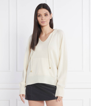 TWINSET Wełniany sweter | Regular Fit | z dodatkiem kaszmiru