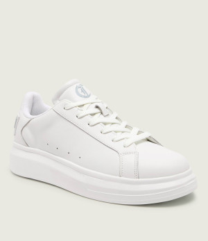 Just Cavalli Skórzane sneakersy FONDO URSA DIS. 6