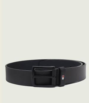 Tommy Hilfiger Skórzany pasek DENTON MATTE 3.5