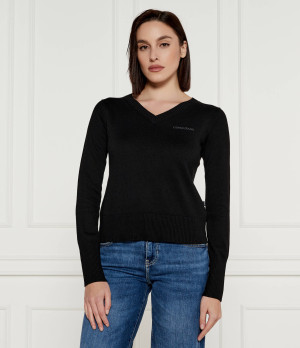 Guess Jeans Sweter | Regular Fit | z dodatkiem wełny