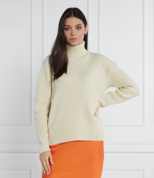 Patrizia Pepe Wełniany golf | Regular Fit