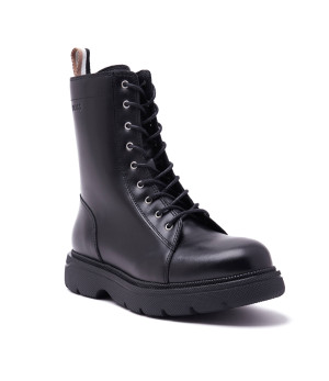 BOSS BLACK Skórzane botki Jacob LaceUp-C