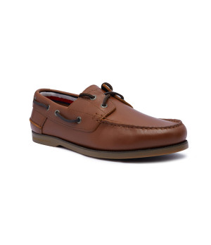 Tommy Hilfiger Skórzane mokasyny Th Boat Shoe Core