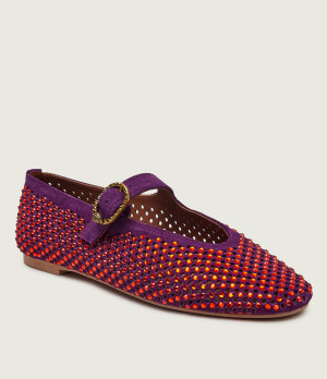 Kurt Geiger Baleriny Mayfair Mary Jane | zamsz