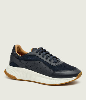 BOSS BLACK Skórzane sneakersy TTNM EVO_Slon_sdltme