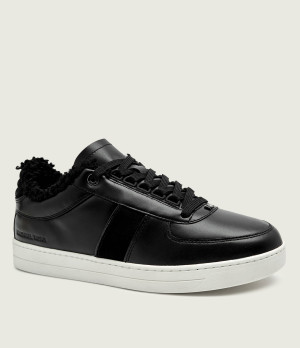 Michael Kors Skórzane sneakersy BRADY | shearling