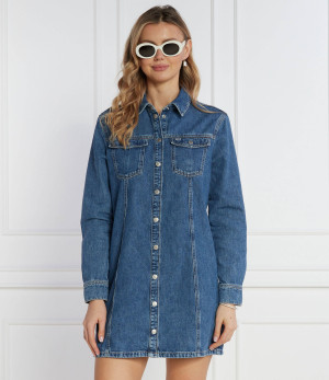 Tommy Jeans Sukienka ALINE LS | denim