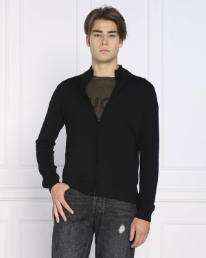 HUGO Wełniany sweter San Jorge-M | Slim Fit