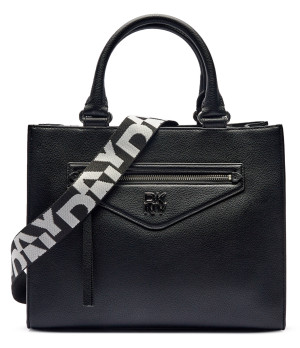 DKNY Skórzana shopperka