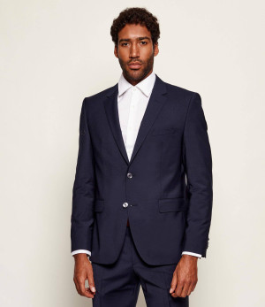 BOSS BLACK Wełniana marynarka H-Jasper-MM-C-224 | Regular Fit