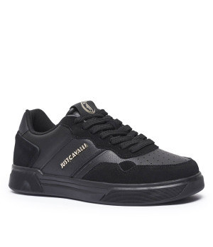 Just Cavalli Skórzane sneakersy Fondo Minimal Dis. 4