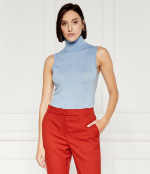 Tommy Hilfiger Wełniany top | Slim Fit