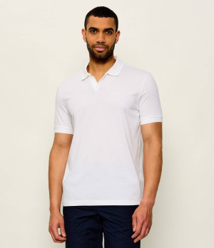 BOSS BLACK Polo Ponti 75_DB | BOSS X David Beckham | Regular Fit | z dodatkiem jedwabiu