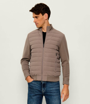 Emporio Armani Puchowa kurtka | Regular Fit | z dodatkiem wełny