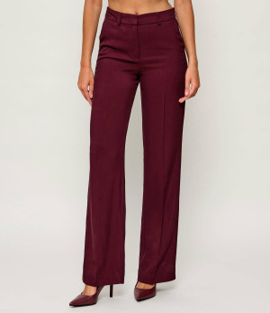 Marciano Guess Spodnie ABBY | Straight fit | z dodatkiem wełny