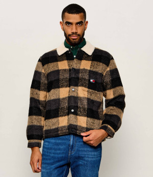 Tommy Jeans Ocieplana kurtka | Oversize fit | shearling