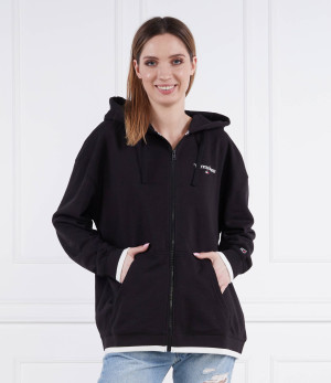 Tommy Jeans Bluza LINEAR 2 ZIP | Regular Fit