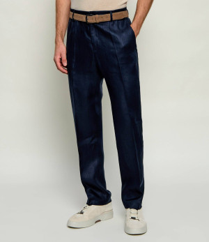 Drykorn Lniane spodnie chino GARONA_B | Relaxed fit