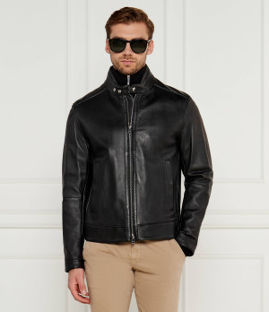 BOSS BLACK Skórzana kurtka H-Mansell2 | Regular Fit