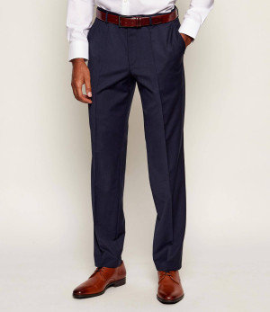 BOSS BLACK Wełniane spodnie H-Leon-MM-C-224 | Regular Fit