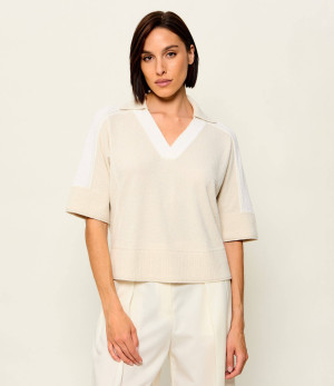 Marc Cain Sweter | Loose fit frotté