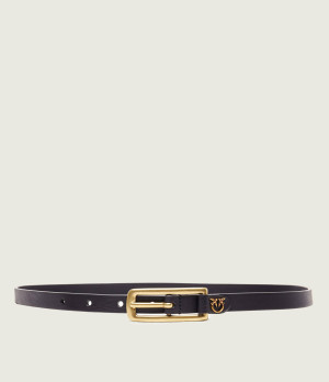Pinko Skórzany pasek SKINNY BELT