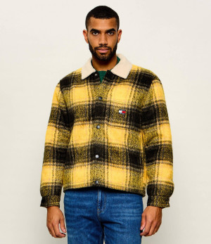 Tommy Jeans Ocieplana kurtka | Oversize fit | shearling