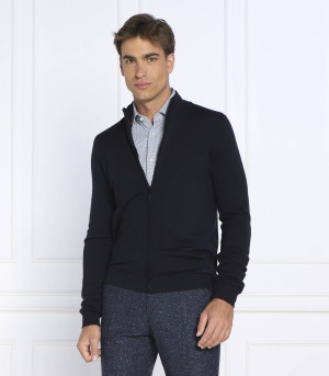 HUGO Wełniany sweter San Jorge-M | Slim Fit