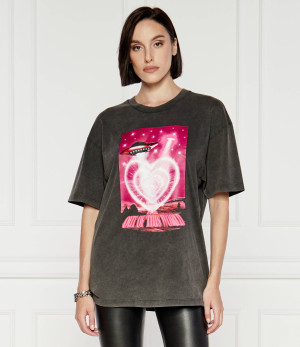 HUGO T-shirt Drisela | Oversize fit