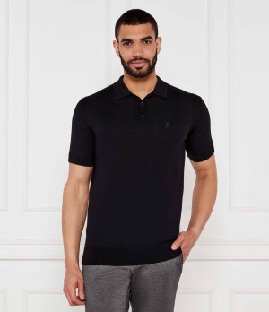 Karl Lagerfeld Wełniane polo | Regular Fit