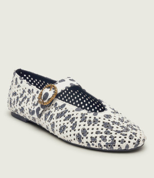 Kurt Geiger Baleriny Mayfair Mary Jane | zamsz
